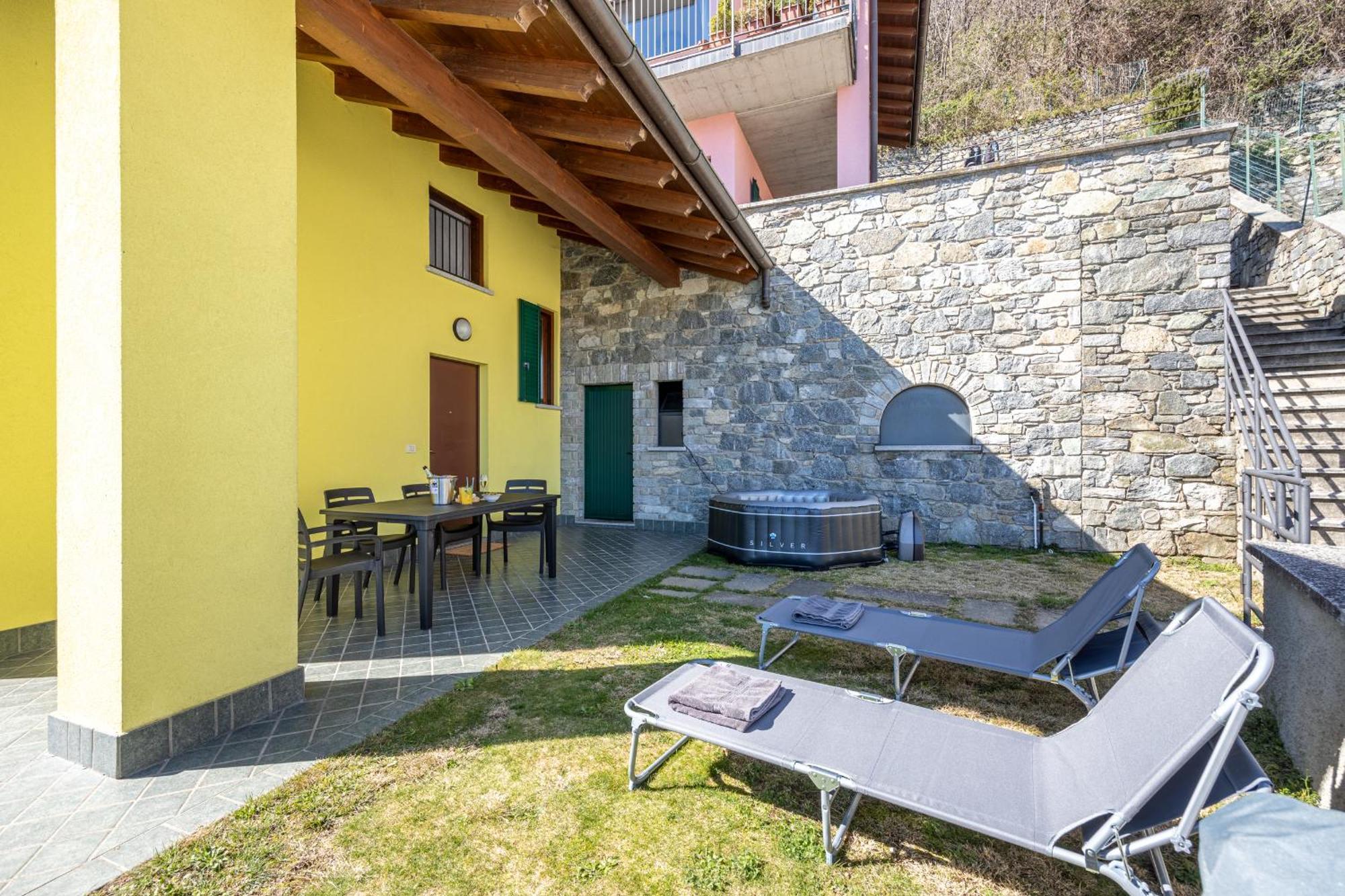 Вілла Lago Di Como - Luxury Panoramic Garden - Free Wifi Джера-Ларіо Екстер'єр фото